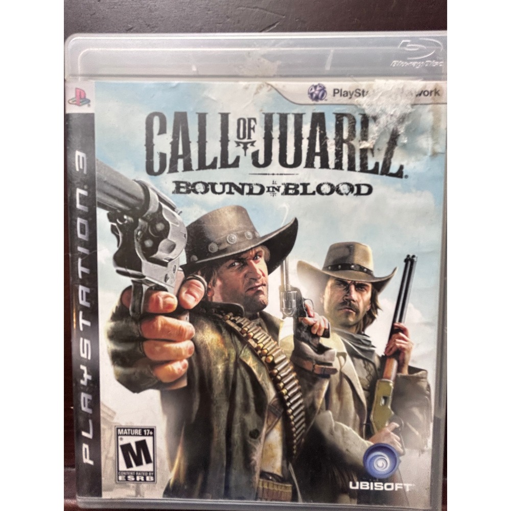 Call of Juarez Bound in Blood Sony PlayStation 3 PS3 Ubisoft 2009 Western FPS